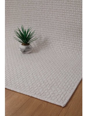 Valery Home Premium Kalite Kaymaz Tabanlı Natura Doğal Yıkanabilir Yolluk Oturma Odası Balkon Mutfak GRI-102