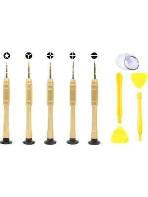 Uygun Sepetim Jiafa JF-8140 10 Parça Çok Fonksiyonlu Cep Telefonu Tamir SETI-(5775) - UY002F-6D72S7