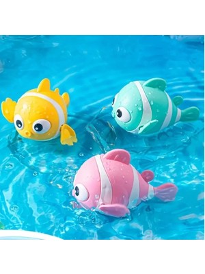Moresun Buğz Kurmalı Balık Bebek Banyo Oyuncağı