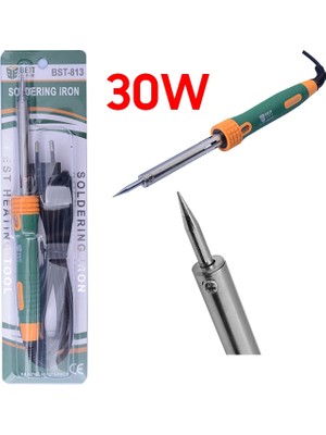 Uygun Sepetim Best BST-813 30W Havya Lehim KABLOSU-(5775) - UY002F-6D7940