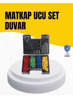 Uygun Sepetim Delme Uç Seti 24 Parça Kutulu Matkap Ucu Ahşap Metal Beton Için - UY002F-6CDKF7
