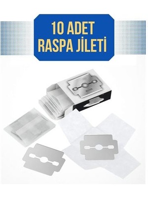 Uygun Sepetim Hsnet Izzy 10 Adet Ayak Taban Nasır Yedek Jileti - UY002F-6DHG36