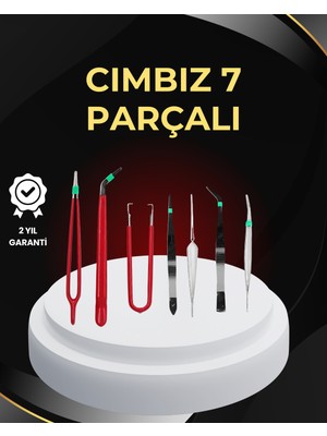 Uygun Sepetim Model Yapımı ve Anakart Tamiri Için Hassas 7’li Cımbız Seti - UY002F-6CDDY9