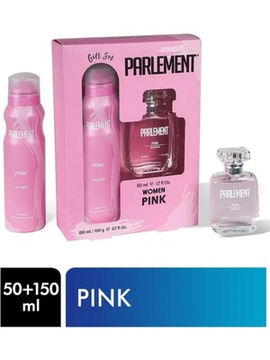 Parlement 50 ml Pink Kadın Parfüm + 150 ml Deodorant Seti