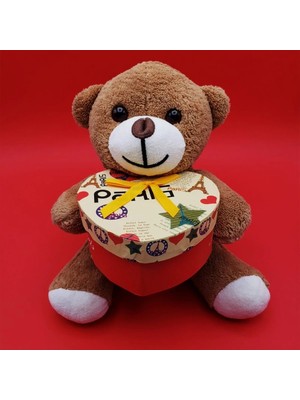 Moresun Buğz Hediyelik Kahverengi Kutulu Ayıcık