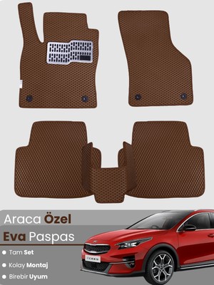 Guerrino Kia Xceed (2019-2025) Uyumlu Eva Paspas Tam Set–araca Özel,kolay Montaj,su Geçirmez