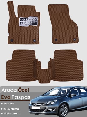 Guerrino Opel Stra H Sedan (2010-2013) Uyumlu Eva Paspas Tam Set–araca Özel,kolay Montaj