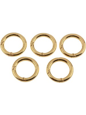 Orhan Çanta 1000 Adet Açılır Yaylı Yuvarlak Halka Light