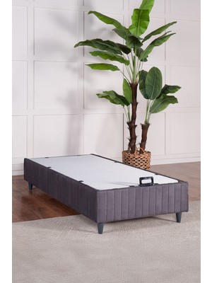 Kilim Mobilya Premium Bamboo Sleepy Baza Gri (Başlık & Yatak Dahil Değildir)