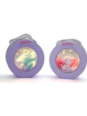 Flamex Polyester Hello Kitty Cinnamoroll Masa Üstü Lamba ALK1619