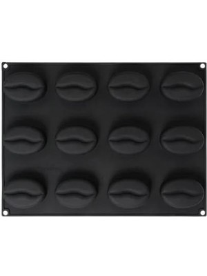 Cesil Silikon Kalıp Kahve Çekirdeği 40X30 12 Li