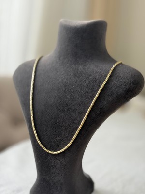 Zayora Aksesuar Vip Altın Kaplama Uzun Zincir