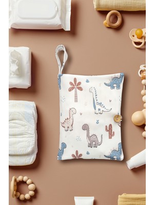 Maison Routine Anne Bebek Bakım Çantası Yenidoğan Alt Açma Değiştirme Düzenleyici Çanta Organizer Dinasour