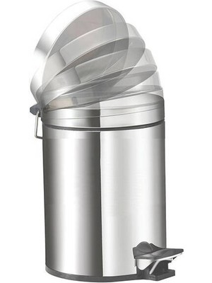 Bocchı Bocchi Pedallı Soft Kapak Çöp Kovası 5 LT - 3054-0004