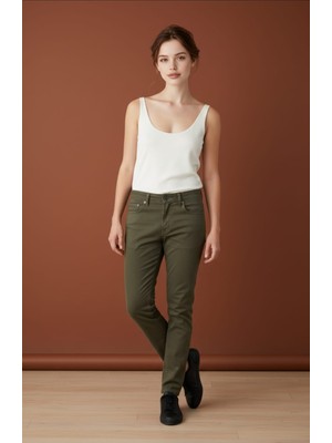 Black Steel QK-BYN-36000-SIKNNY Kalıp Bayan Pantolon