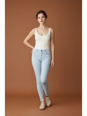 Black Steel QK-BYN-36000-SIKNNY Kalıp Bayan Pantolon