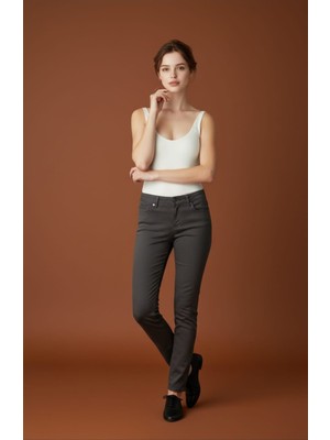Black Steel QK-BYN-36000-SIKNNY Kalıp Bayan Pantolon