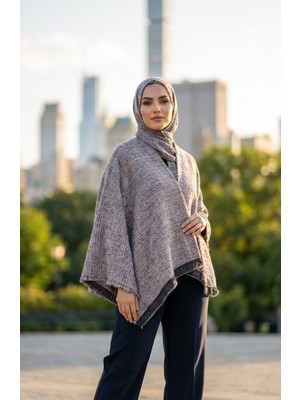 Omuz Şal 1206-01 Gri