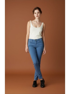 Black Steel QK-BYN-36000-SIKNNY Kalıp Bayan Pantolon