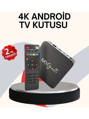 Tuba Toptaş 4K Android Tv Box – Akıllı Medya Oynatıcı, 2gb Ram, 16GB Hafıza, Wi-Fi Destekli