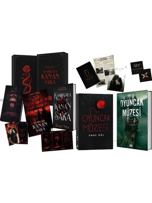 Ephesus Yayınları Kasırgaya Kanan Saka 1 Hediyeli Özel Kutu ve Oyuncak Müzesi Özel Kutulu Set Ciltli