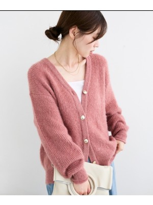 EAS Giyim Düğmeli Triko Kadın Hırka