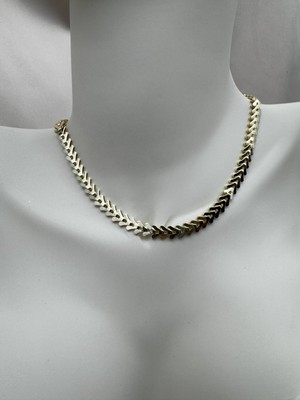 Luseda Gold Renk Balık Sırtı 37+5 Ayarlanabilir VIP Kolye