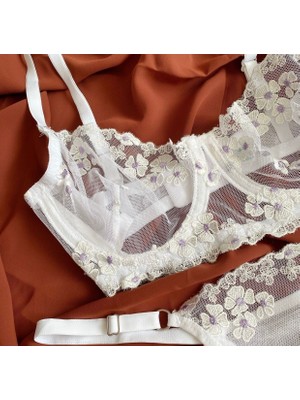 Assina Papatya Bralet Sütyen Takimi