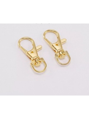 Orhan Çanta 100 Adet Sarı Renk Anahtarlık Halkası Paris Halka