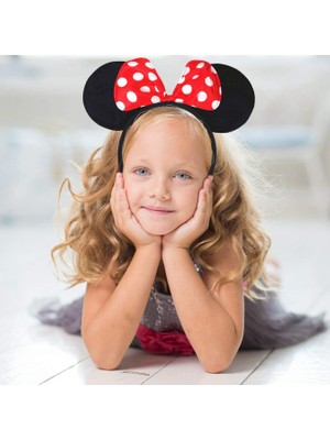 Vanch Minnie Mouse Taç Fare Tacı Kafa Bandı (5264)