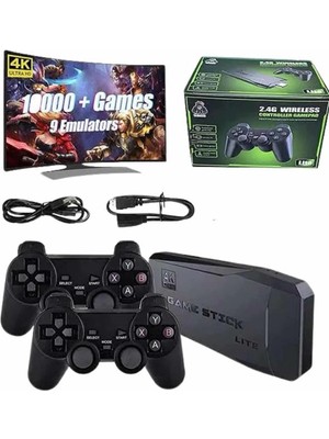 Costurera 2.4g Uyumlu Kablosuz Çift Kol Atari Retro 20000 Oyun Game Stick