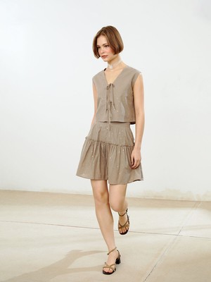 Lc Waikiki Yeni Sezon Beli Lastikli Nakışlı Şortlu Etek