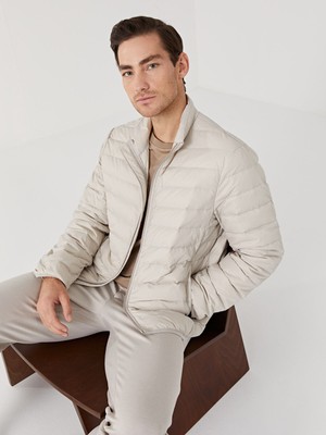 Lc Waikiki Yeni Sezon Standart Kalıp Dik Yaka Erkek Şişme Mont