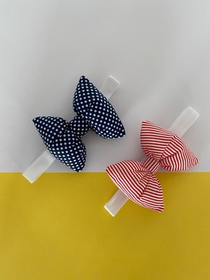 Glory Baby Pamuk Kız Bebek Fiyonk Bandana 2'li Set