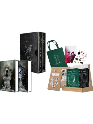 Ephesus Yayınları Saka ve Sanrı Ikili Kutu Ciltli ve Yalancılar ve Yabancılar Iki Kitaplık Kutulu