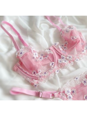 Assina Papatya Bralet Sütyen Takimi