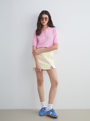 Lc Waikiki Yeni Sezon Beli Fermuarlı Şort Etek