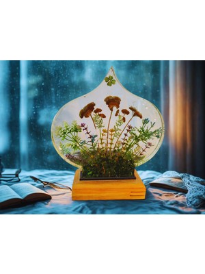 Epoksiresinart Epoksi Tasarım Gece Lambası