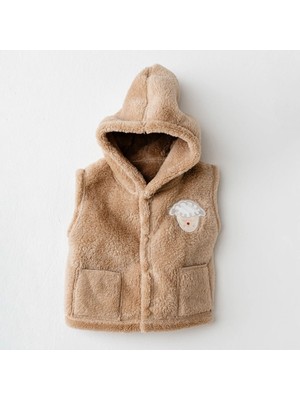 Andywawa AC26163 Tinny S Sheeps Yelek Beige