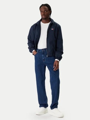 Tommy Hilfiger Tommy Jeans Kurtka Essential Granatowy Regular Fit Erkek Mont DM0DM22720