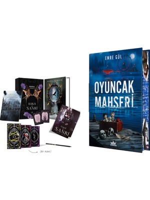 Ephesus Yayınları Saka ve Sanrı Tek Kitaplık Hediyeli Kutu ve Oyuncak Mahşeri Ciltli Yan Boyalı