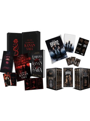 Ephesus Yayınları Kasırgaya Kanan Saka 1 Hediyeli Özel Kutu ve Bronz Serisi 3 Kitaplık Hediyeli Kutu