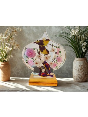 Epoksiresinart Epoksi Tasarım Gece Lambası