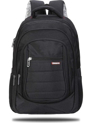 Gfc Life Store Palermo Serisi Notebook Sırt Çantası, Siyah