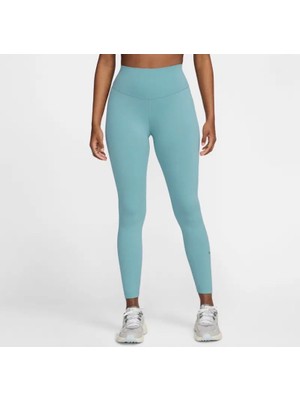Nike One High-Waisted Full-Length Training Yüksek Belli Toparlayıcı Mavi Kadın Tayt FN3226-464