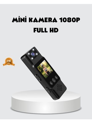Karahanbey 180 Derece Dönebilen Mini Kamera Full Hd Tft Ekran Hareket Sensörlü