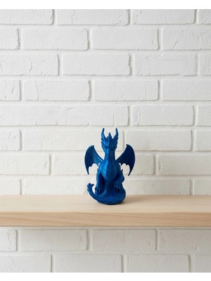 Karahanbey 12 cm Ejderha Figürü Koleksiyonluk Dekoratif Biblo