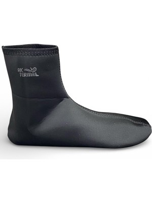 Desimod Ak Mest Hakiki Deri ve Termal Comfort Çorap Mest