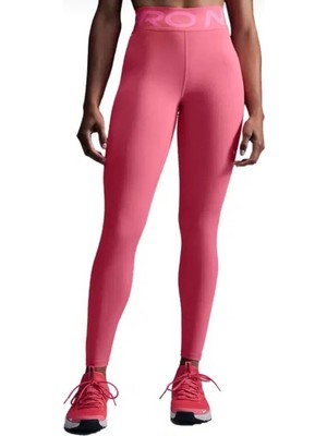 Nike Pro Sculpt Dri-Fit High-Waisted Full-Length Training Yüksek Belli Pembe Kadın Tayt FV7382-629