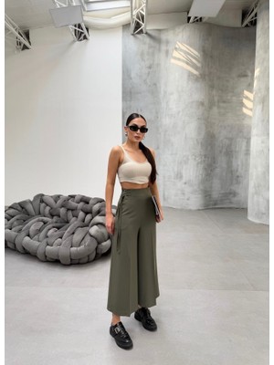 230 gr Poly Viscose Full Lycra Metal Toka Aksesuarli Pantolon